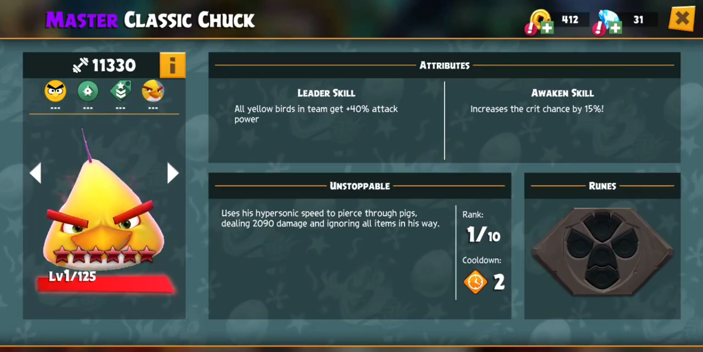 Classic Chuck Angry Birds Wiki Fandom 0565