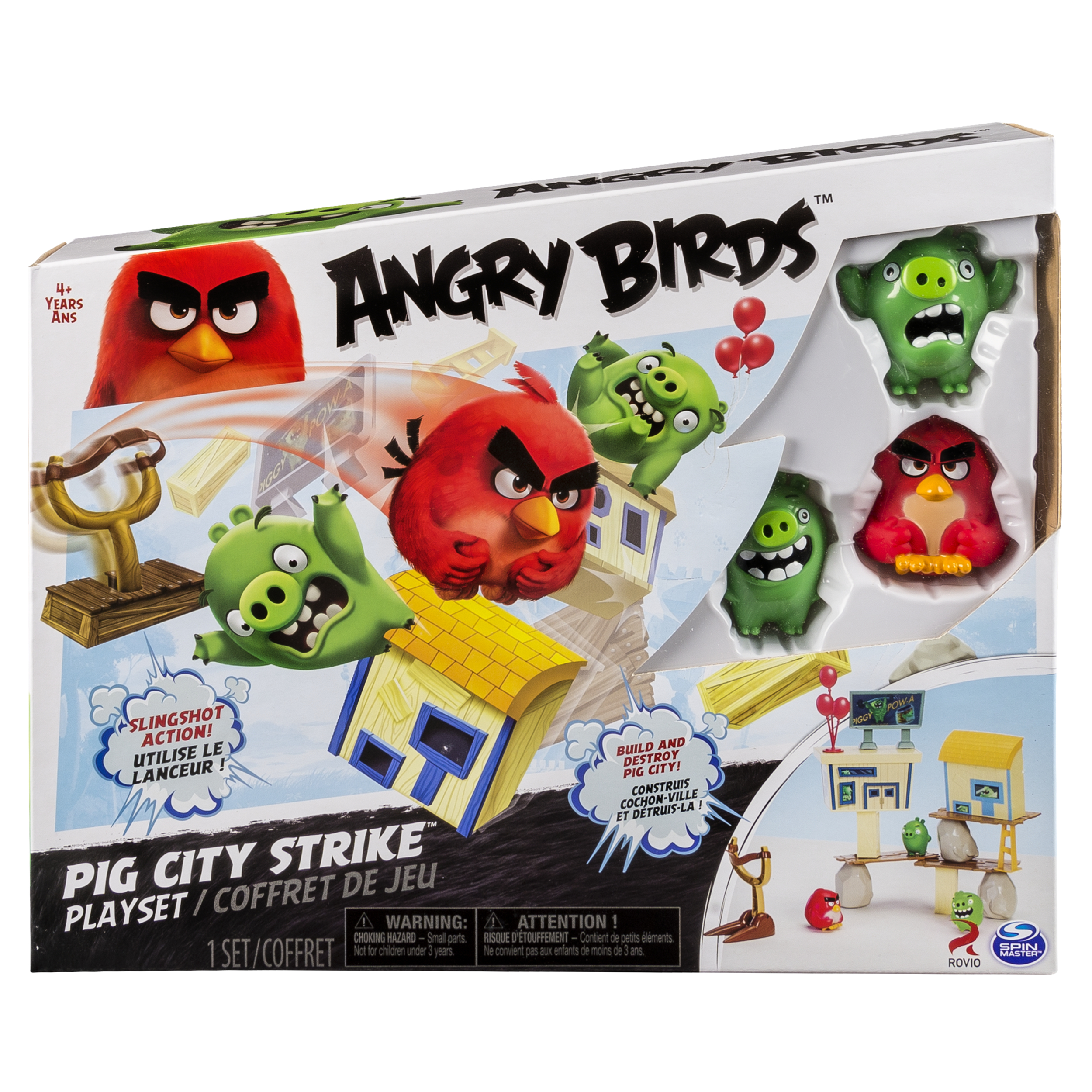 Angry birds pig city strike playset deals
