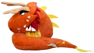 Mighty Dragon plush sample (Curled, Jumbo)