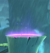 A purple Bamboo Portal