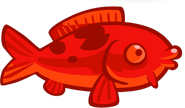 Red Koi Fish (for calling on Mighty Dragon)