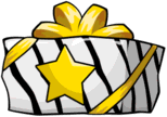 TheChristmas Present you receive after you 3-Star all 25 levels of the stage