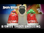 Angry Birds K-Swiss shoes Unboxing!