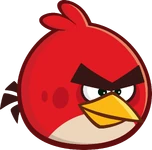 Red J. Bird, from Angry Birds Friends.