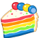 Rainbow cake