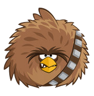 angry birds star wars 2 chewbacca
