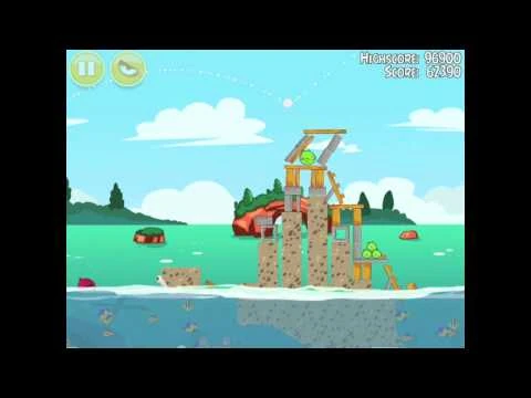 Angry_Birds_Seasons_Piglantis_2-4_Walkthrough_3-Star