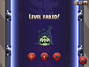 Darth Sidious is angry whenever the player fails a Pork Side level in Angry Birds Star Wars II.