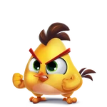 Chuck, from Angry Birds Dream Blast.