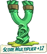 Score Multiplier +12 - Elder Emerald Slingshot