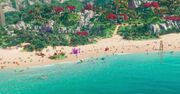 The beach prior to the last battle of the Great Egg War