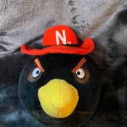 Black Bomb Angry Birds Plush Huskers