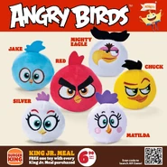 Burger King plushes