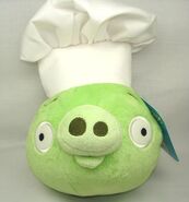 Old Chef Pig plush.