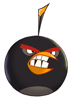 angry birds toons bomb