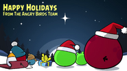 Happy Holidays from the Angry Birds' team!