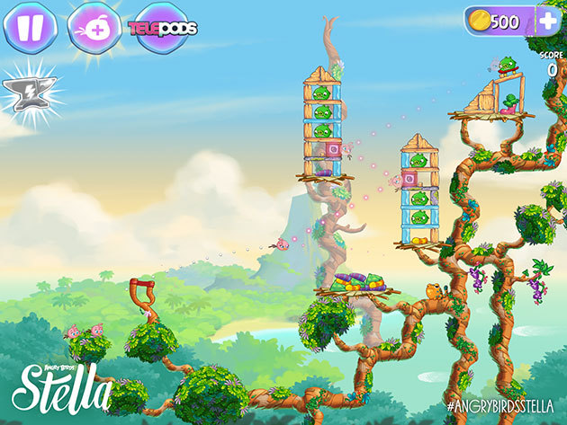 wallpapers Angry Birds Stella Game Ending angry birds stella unused content