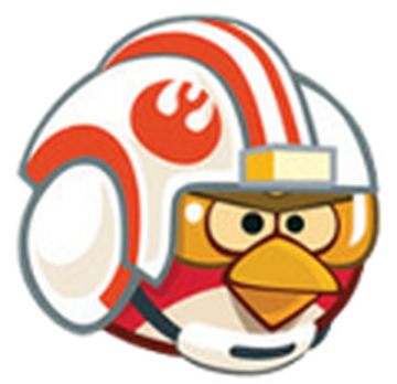 red angry bird star wars 2