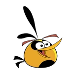 Bubbles in the original Angry Birds Toons style.