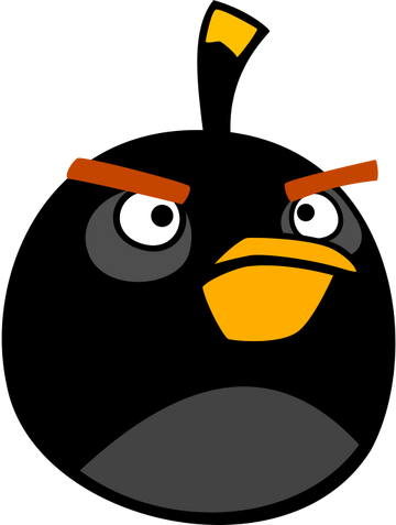 Black Bird, angry Birds, Bomb, Club Penguin, Penguin, flightless