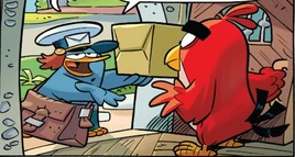 Postman Bird and Red