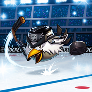 pájaro Hockey como mascota del NHL