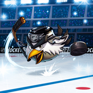 Pájaro Hockey como mascota del NHL