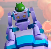 His son Daniel as an accessory