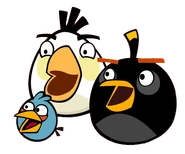 Matilda, Bomb and one of The Blues