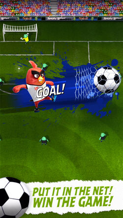 Angry Birds Futebol em COQUINHOS