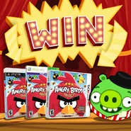 A Facebook giveaway that was held in January 2013