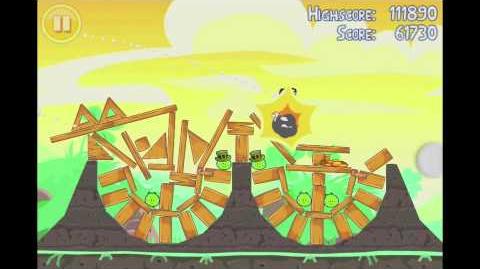 Angry_Birds_Seasons_Go_Green,_Get_Lucky_3_Star_Walkthrough_Level_13