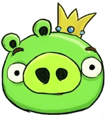 King Pig's final design from Angry Birds Cinematic Trailer.