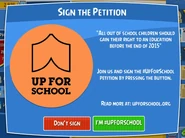 Петиция об образовании