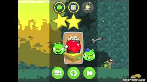 Bad Piggies When Pigs Fly 2-22 Walkthrough 3 Star