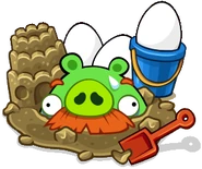 Sandbox pig.png (42 KB) Foreman Pig digging up sand with the eggs
