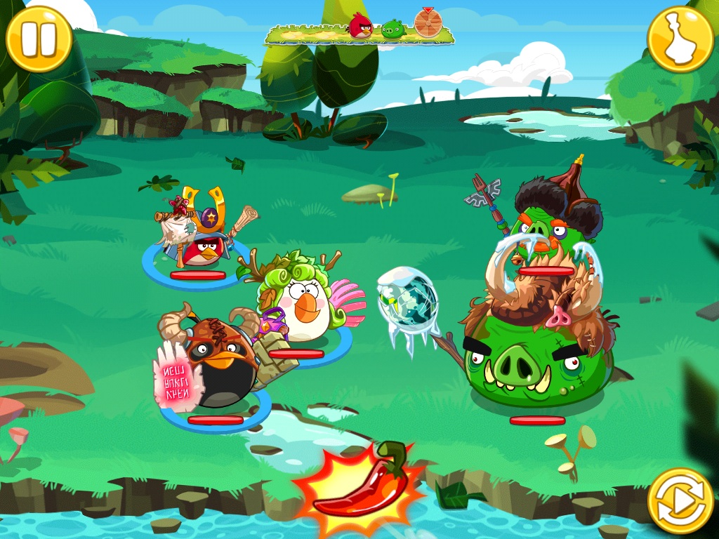 Angry Birds Epic hogrider picture change
