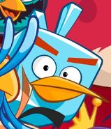 Ice Bird as seen in Angry Birds' 14th anniversary image