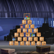 Close-up of level 3