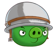 Corporal Pig (old look) (angry)