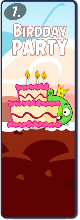 Angry Birds Birthday Background