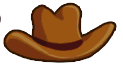 Small Brown Cowboy Hat