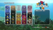 Rio level selection screen, with all episodes unlocked