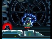 En Angry Birds Star Wars, en el último nivel