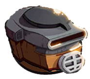 Boushh's helmet, which is used by Leia in the Moon of Endor Cutscene