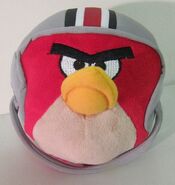 Red Angry Birds in Ohio State Buckeyes Football Helmet 6 inch Commonwealth Plush