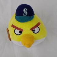 Seattle Mariners Chuck Yellow Angry Bird Plush 8 inch