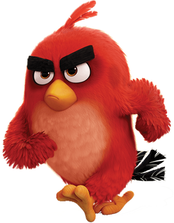 angry birds movie red age