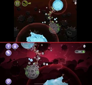 Apart from being flipped and using Hektor Porko, most Danger Zone levels had no major changes from the original, though some (as level 29, in the picture) now have Atomic Bird.