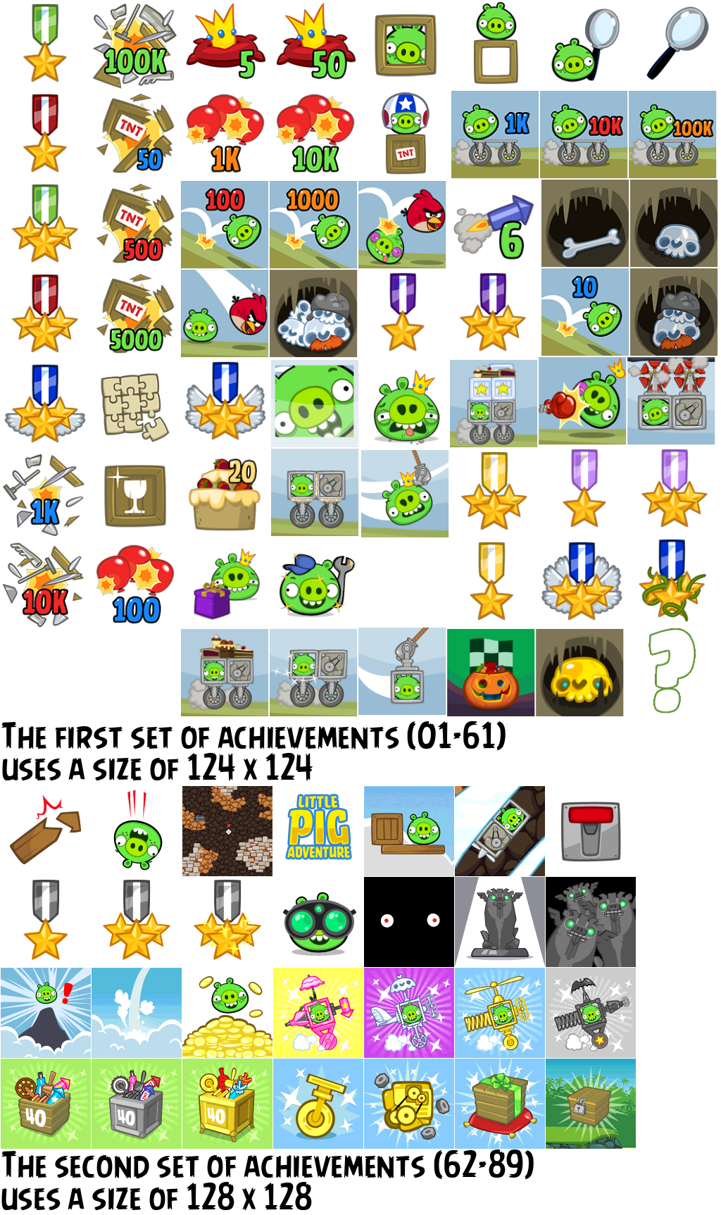 Angry Birds Epic Achievements